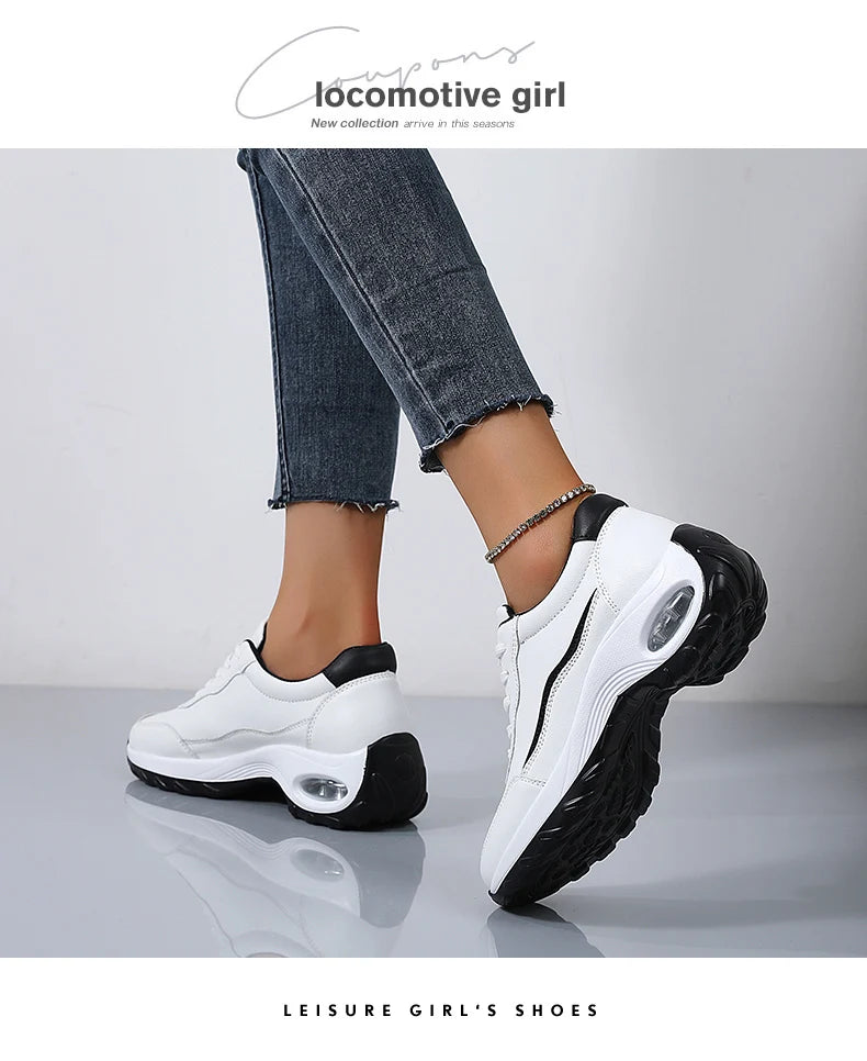 Shoes for Women Platform Casual Sneakers Designer Brand Luxury Women Walking Shoes Wedges Chunky Hiking Woman Sports Shoes 2024.