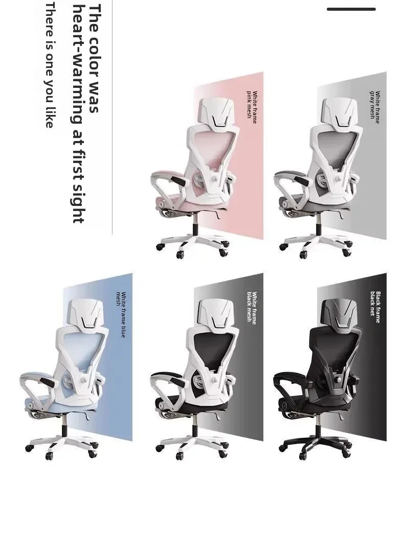 Computer Stuhl Home Office Stuhl Bequeme Sitzende Studenten Gaming Stühle Schlafsaal Stuhl Liege Sitz Ergonomische Ufficio