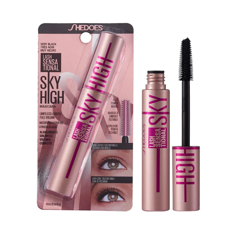 Eyelashes Lengthening Mascara Thickening Waterproof Sweat-Resistant Long Lasting Natural Curling Mascara Quick Dry Beauty Makeup.
