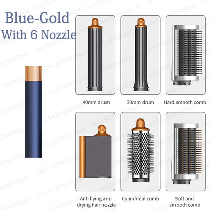 SenCiciMen X9 Multi Hair Styler Curling Iron Hair Hot Air Brush Curling Barrel Hair Dryer Salon Professional Curly Hair Styler.