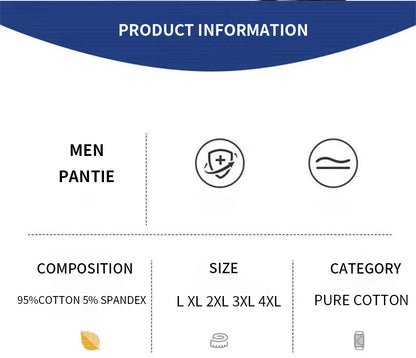 Boxershorts Männer Boxer Männliche Unterwäsche Mann Höschen Baumwolle Weiche Kurze Boxer Herren Atmungsaktive Bequeme Boxer Unterhose L-4XL