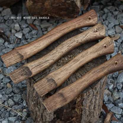 28 cm/33 cm Axtgriff aus Walnussholz, bequemer Griff, tragbarer Axtgriff mit Keil, professionelles Handwerkzeug, Axtzubehör