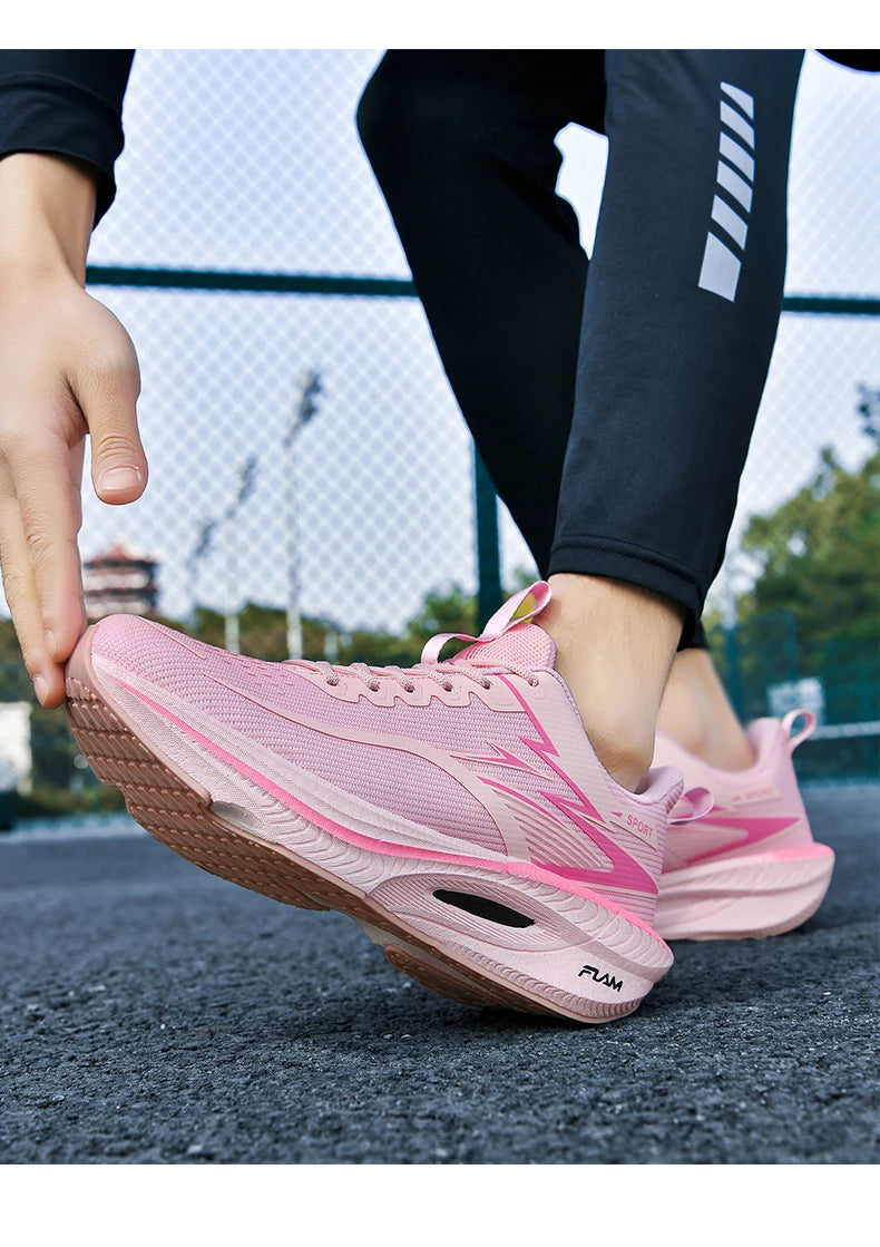 Sport Laufschuhe Männer Turnschuhe Marathon Atmungsaktiv Komfortable Marke Trend Frauen Sportlich Fitness Outdoor Turnschuhe AirCushion