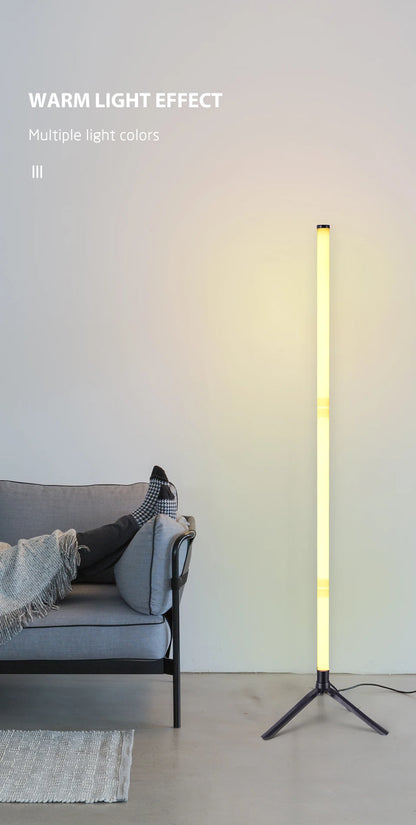 1PC RGB Stehleuchte RGB Ecke Stehleuchte Schlafzimmer Umgebungsbeleuchtung Skandinavischen Stil Farbwechsel Dimmbare Weiche Beleuchtung.