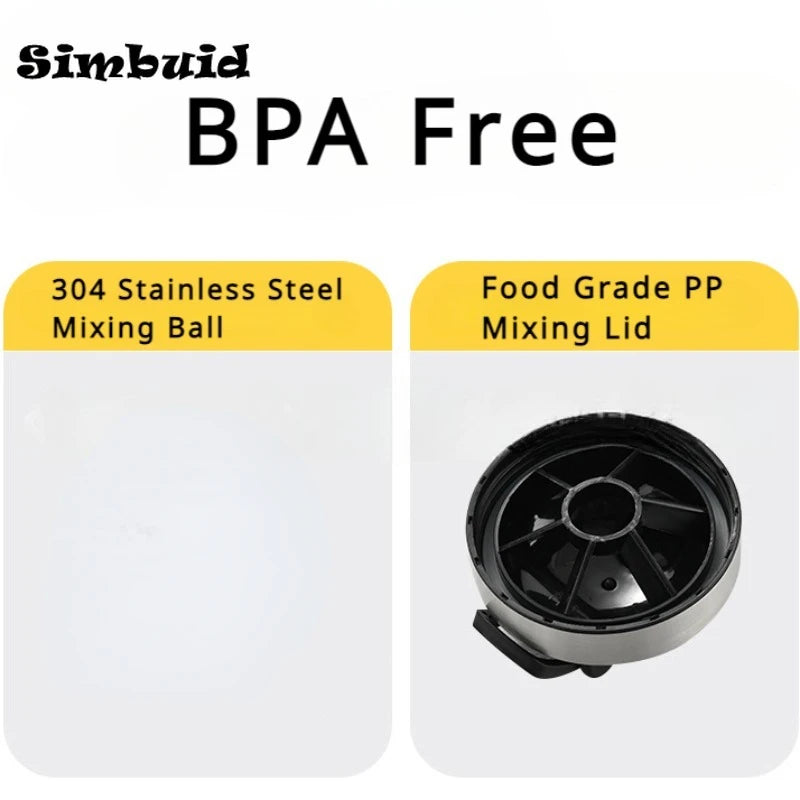 500ML/750ML Stainless Steel Protein Powder Shaker Bottle with Steel Ball and Scale Leak Proof Gym Fitness Sport Whey Shakes Cup.