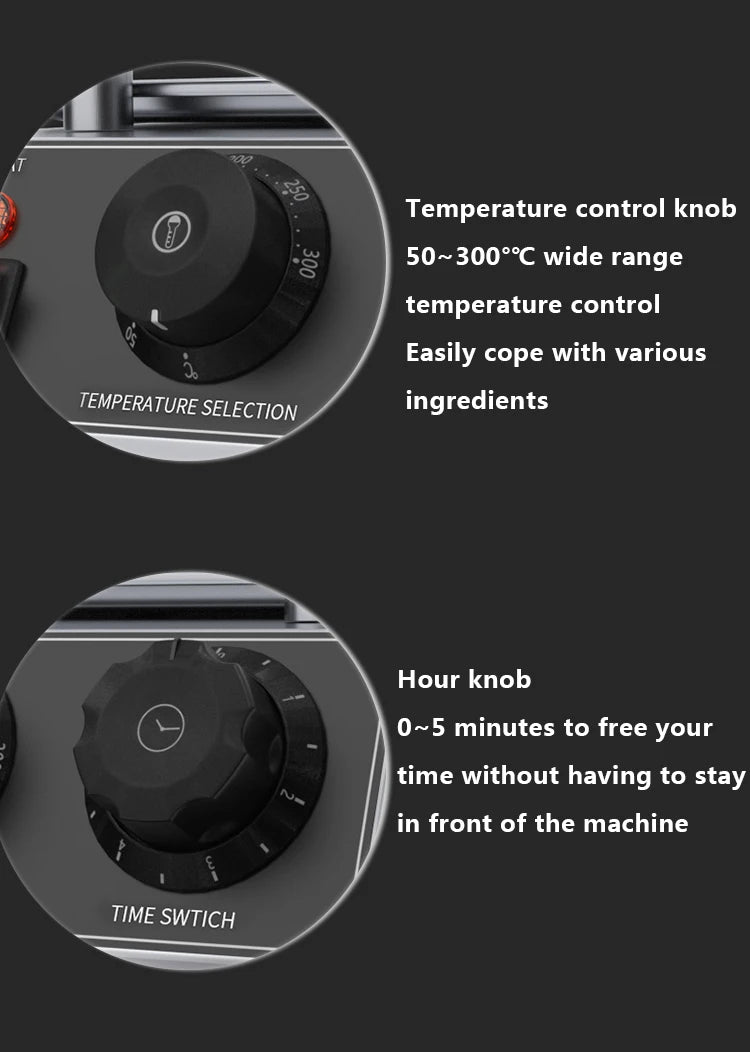 Household 220v NS-10 Ice Cream Egg Pastry Machine Crispy Egg Roll Machine Baked Waffle Cake Baking Pan Crispy Machine Baking Too.