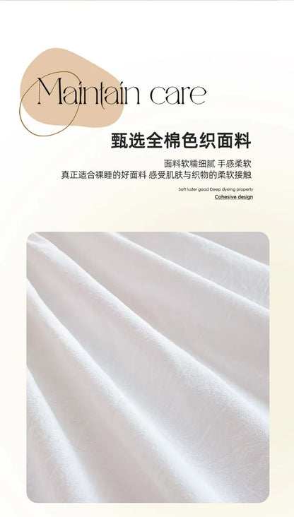 Cotton Mattress Single-piece Simmons Mattress Protective Cover Non-slip Fixing Bed Dust Cover.