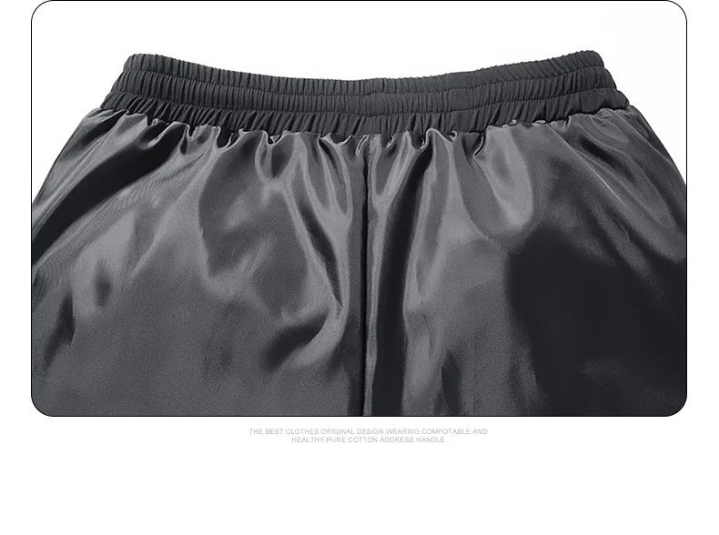 Luxury Winter Thick Warm Windproof Waterproof White Duck Down Pants Men New Down Pants Outward Wearing Cold Proof Sports Pants