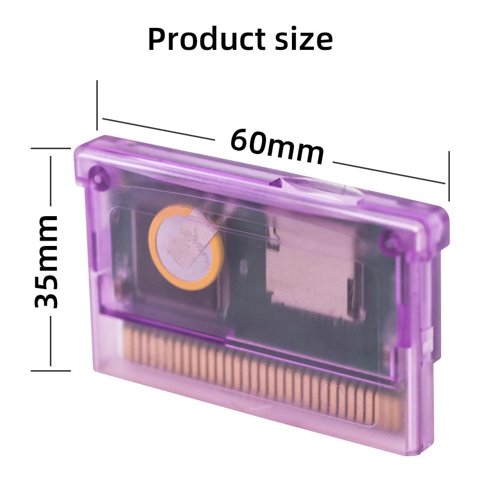 For Game GBA Rewritable Cart FlashGBACart Plus+ Backup Device RTC Compatible with GBA GBC GB NES Series.
