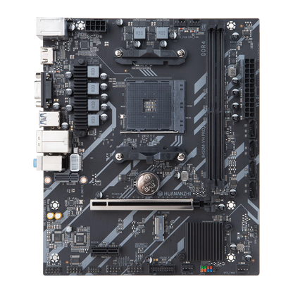 HUANANZHI AMD B450M VH PRO Gaming Motherboard USB3.0 M.2 Nvme Sata3 Supports Ryzen 5500 5600 5600G CPU.
