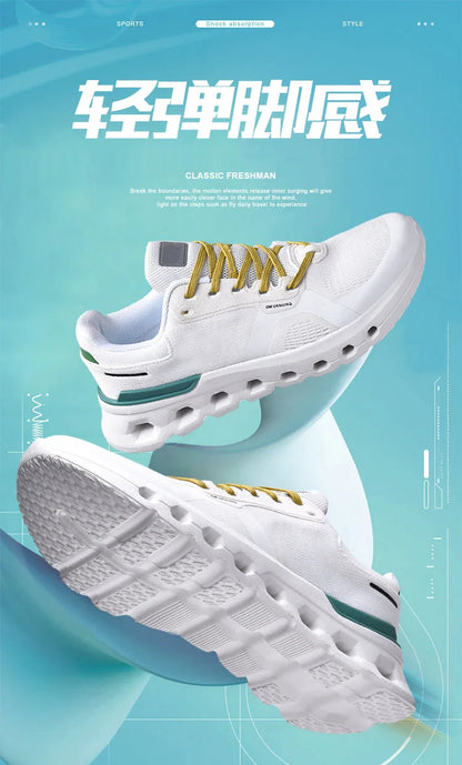 2025 Summer Cushion Men's Running Shoes Breathable Mesh Brand Sneakers Men Jogging Shoes Lightweight Non-Slip Men Athletic Shoes.