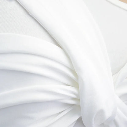 Elegant Office Lady One Shoulder Skinny Bodysuit for Women Jumpsuit Sexy Cut Out Rompers Sexy One Piece Female Overalls.