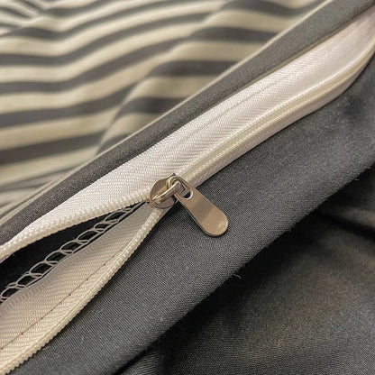 Nordic Plaid Pattern Wash Cotton Bedding Set Duvet Cover Pillowcase Bed Sheet Set Comforter Cover Bed Linens Set Queen King Size.