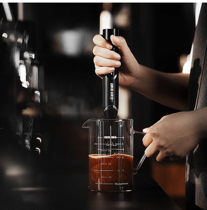 MHW-3BOMEBR Rechargeable Milk Frother Handheld Electric Foam Maker Stainless Steel Whisk Drink Mixer Foamer for Latte/Cappuccino