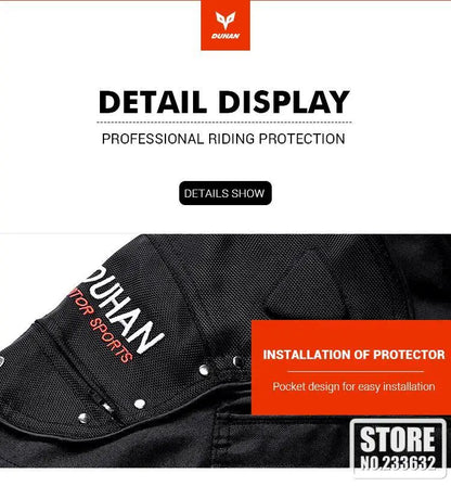 New Winter Motorcycle Jacket Warm Motorcycle Pants Wear-resistant Motorcycle Motocross Jacket Windproof Moto Protector.