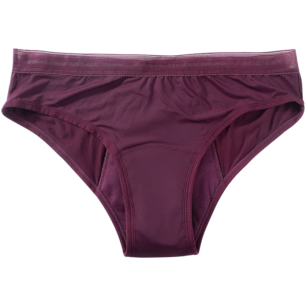 Seamless Cotton Menstrual Panties 4-Layer Leakproof Fast Absorption Women Period Panties Mid-Rise Incontinence Undies.