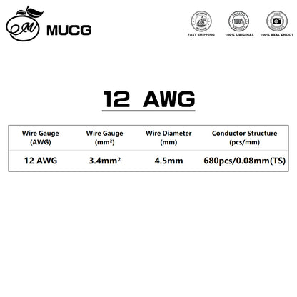 Black Red Silicone cable Super soft Silicone wire 1-26 Gauge Tinned copper Electrical wires 1 2 4 5 6 7 8 9 10 11 12 13 14 AWG
