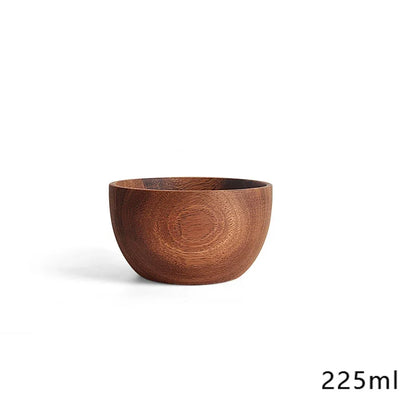 Leeseph Salad Bowls, Wooden Salad Bowls, Large Acacia Wood Serving Bowl for Fruits, Salad, Eco-friendly.
