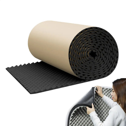 1Pc Acoustic Foam Self-adhesive Egg Sound Insulation Panels High Density for Studio KTV Office Wall Panels