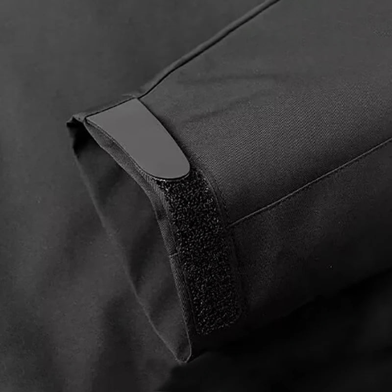 Outdoor Windbreaker Hooded Jacket Men Softshell Zip Up Windproof Waterproof Mountain Skiing Hiking Camping Jacket Autumn Coats.