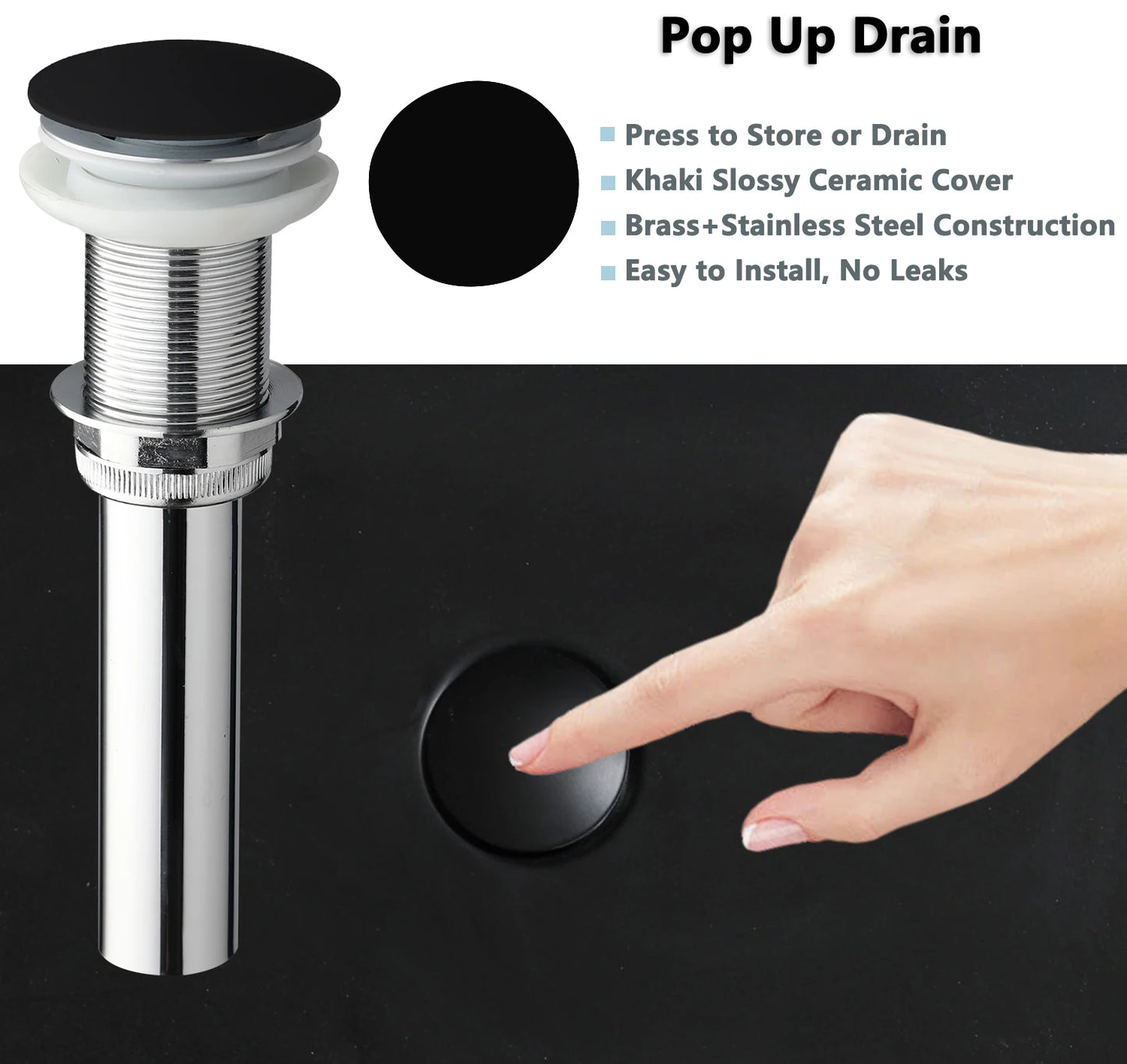 KEMAIDI Waschbecken, Waschbecken, Waschbecken über der Theke, moderne Badezimmer-Waschbecken, Schüssel mit Wasserhahn, kombinierte Waschbecken in mehreren Form