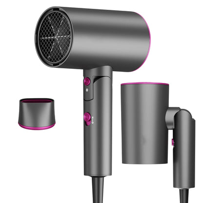 Professional hair dryer with negative ion technology & quick drying in minutes – 3 speed/heat settings (High/Low/ECO)