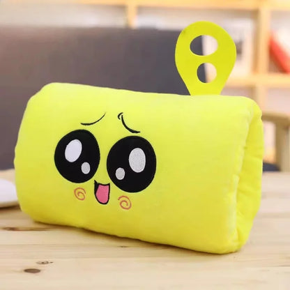 kids cute gift winter cartoon plush suho hand pillow hand warmer, weak hero class 1 arm pillow, Children's Gift.