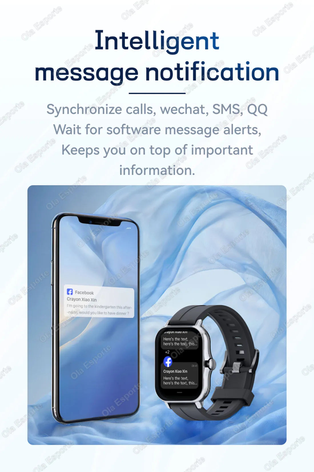 Outdoor Sports Smart Watch Wireless Calling Information Reminder Wallpaper Change Men's and Women's Waterproof Smartwatch 2025.