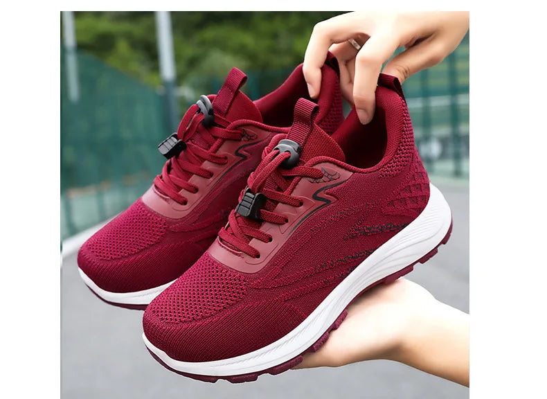 2025 Spring Women's Casual Sports Shoes Breathable and Comfortable Outdoor High Quality Single Shoes Trendy Women's Shoes