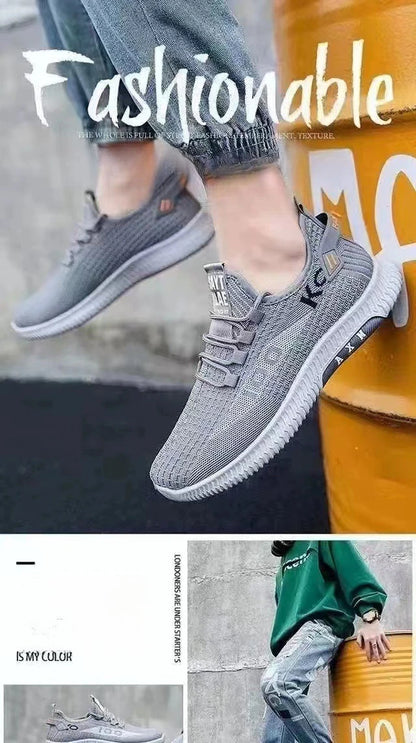 Comfortable Outdoor 2025 Autumn Winter New Men's Sports Running Shoes Plus Size Male Shoes Running Shoes.
