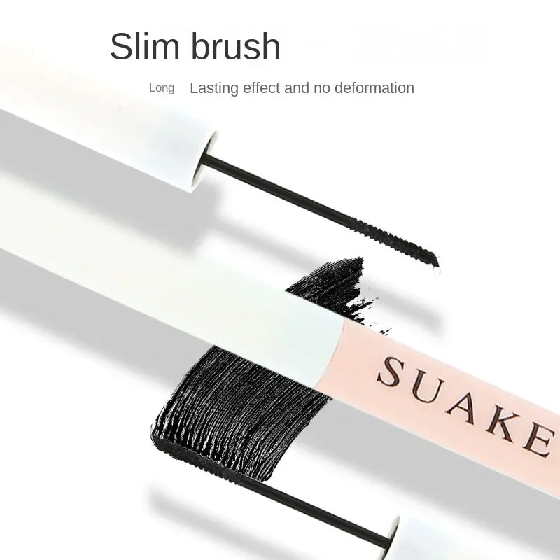 Ultra-fine Mascara Curling Thick Lengthening Eyelash Mascara Waterproof Non-smudge Brown Natural Curl Mascara Makeup.