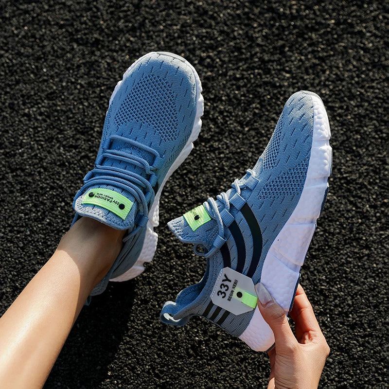 Männer Casual Turnschuhe Sommer Atmungsaktive Sportschuhe Leichte Outdoor Mesh Laufschuhe Athletisch Jogging Tenis Wanderschuhe.