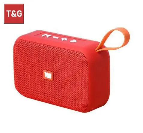 Speaker TG506 Portable Mini Wireless Soundbar Bluetooth 5.0 Outdoor Indoor HIFI Loudspeaker Support TF Card FM Radio Waterproof.