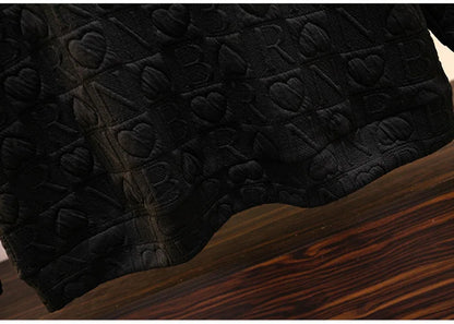 150Kg Plus Größe frauen Fehlschlag 157 Frühling Herbst Neue Liebe Drucken Lose Schlanke Sweatshirt Schwarz Grau Haut 6XL 7XL 8XL 9XL 10XL