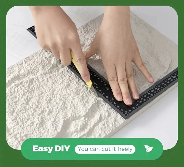 PU stone wall panel, 10 mm, realistic brick pattern, anti-mould and moisture-proof, waterproof and washable, suitable for/outdoo