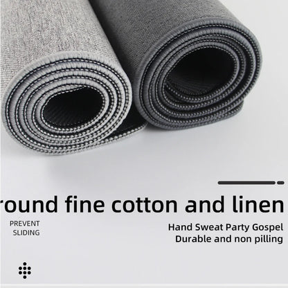 Cotton and Linen Rubber XXL Mouse Pad Gaming MousePad Large Desk Mat Gaming PC Desk Mat Keyboard Pad Computer Desk Pad.