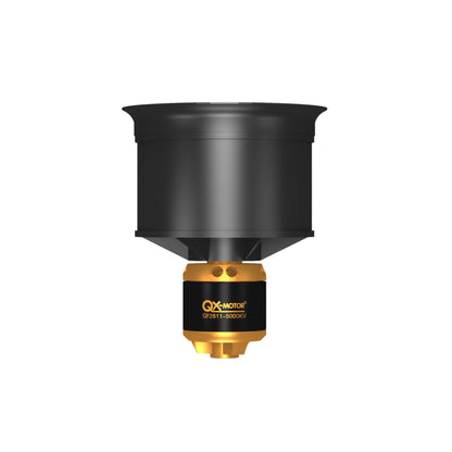 QX-MOTOR 50mm EDF Ducted fan 12 blades CW CCW QF2611 3300/4000/4600/5000KV Brushless motor For FMS freewing RC toy.