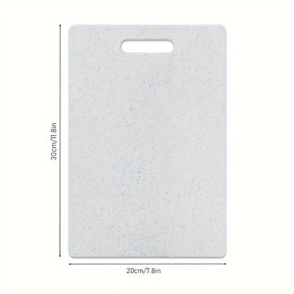 Marble Texture PP Cutting Board Antibacterial and Mildew Cutting Board Kitchen Vegetable Cutting Board Dishwasher Safe