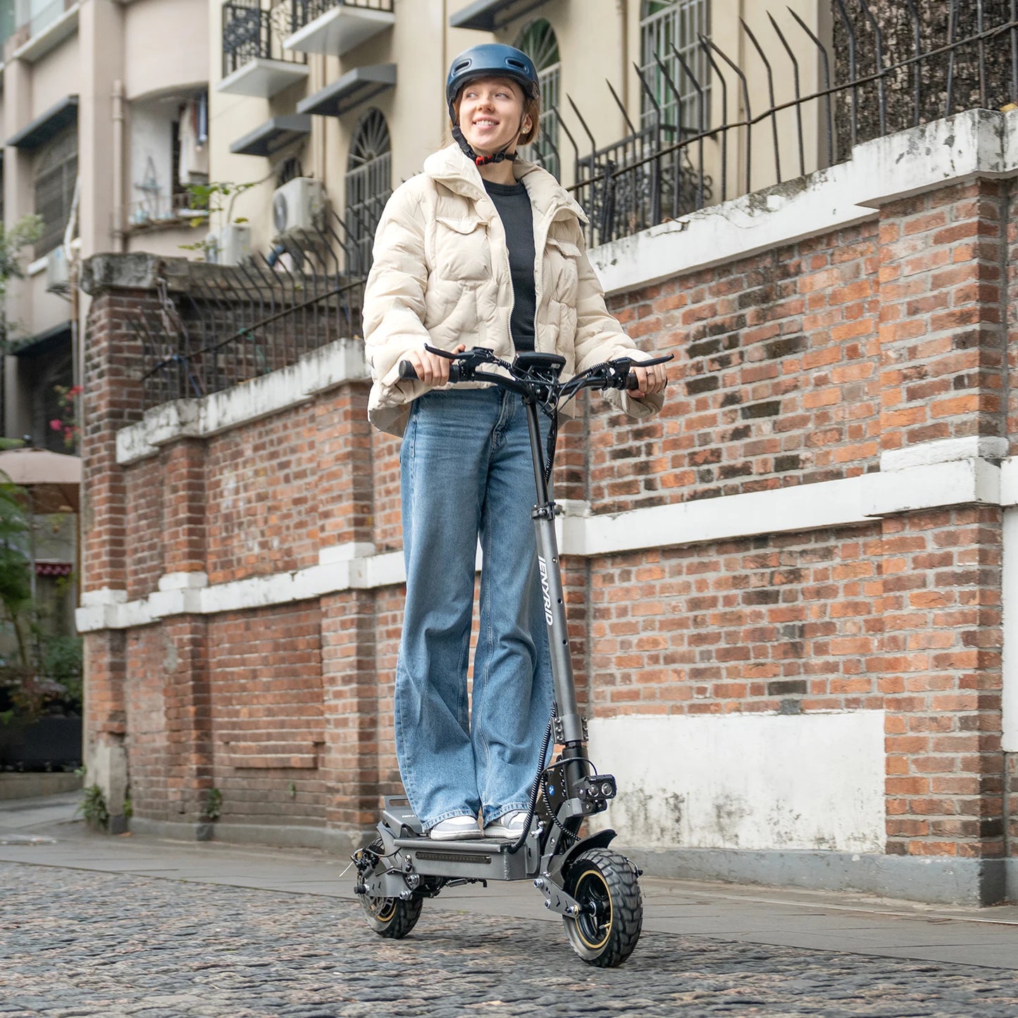 iENYRID S1 Foldable Adult Electric Scooter E-Scooter 45 km/h Electric Kick Scooter 800W Skateboards 48V 15Ah Kickboard.