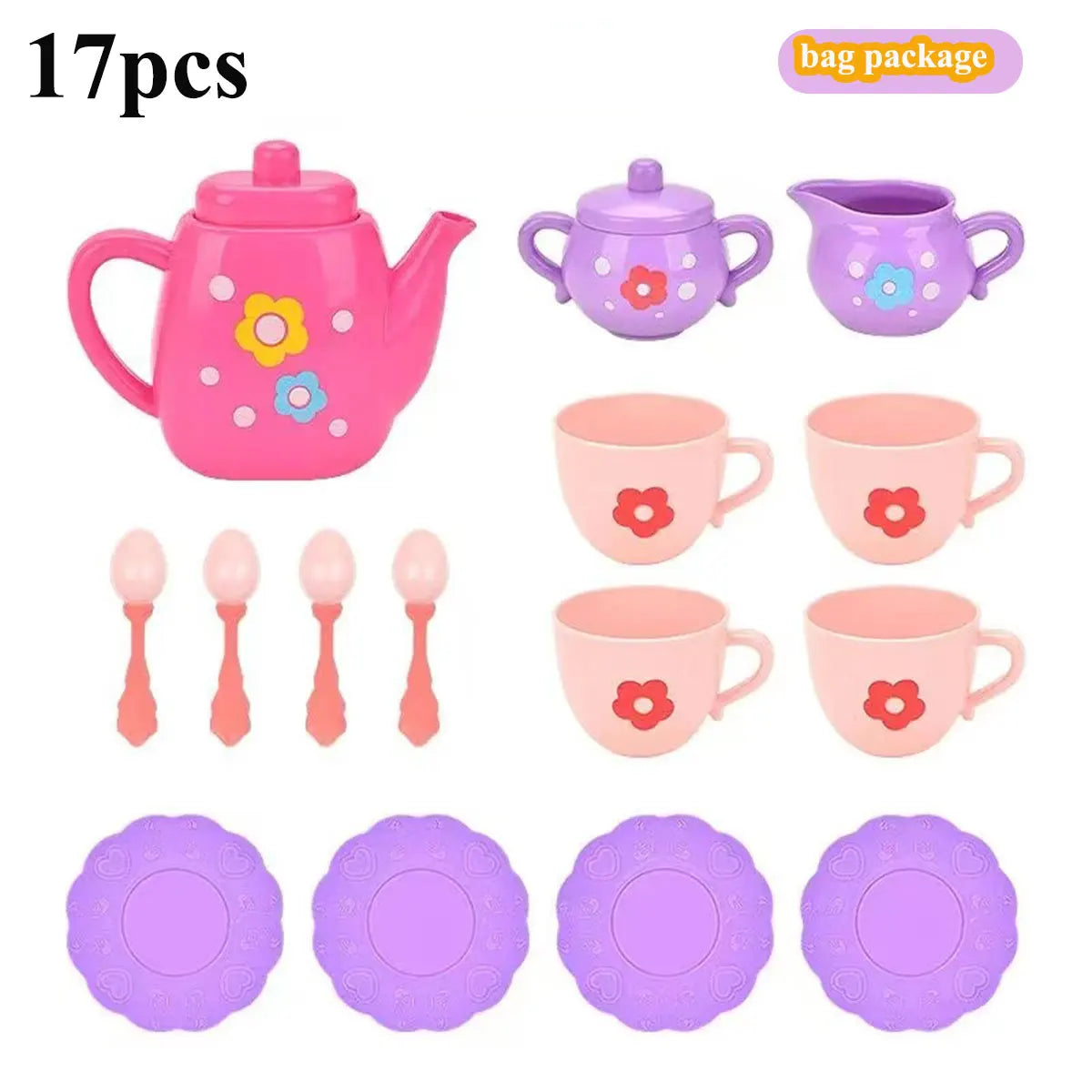 Kids Tea/Pastry Set Toy Simulation Pretend Play Food Playset for Children Montessori Toddler Children Gift Kitchen Girl.