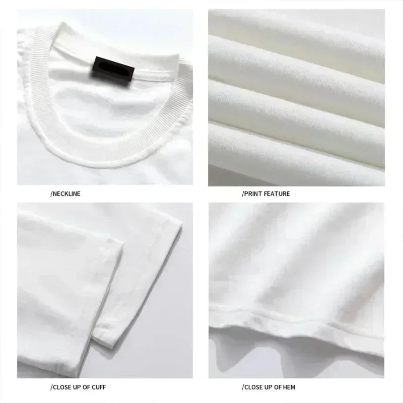 Classic Anime Serial Experiments Lain Print T-shirts Summer Men Oversized Y2k Casual Cotton T-shirts Street Hip Hop Male Clothes.