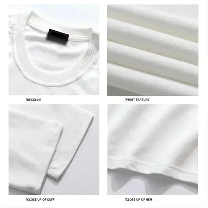 Classic Anime Serial Experiments Lain Print T-shirts Summer Men Oversized Y2k Casual Cotton T-shirts Street Hip Hop Male Clothes.