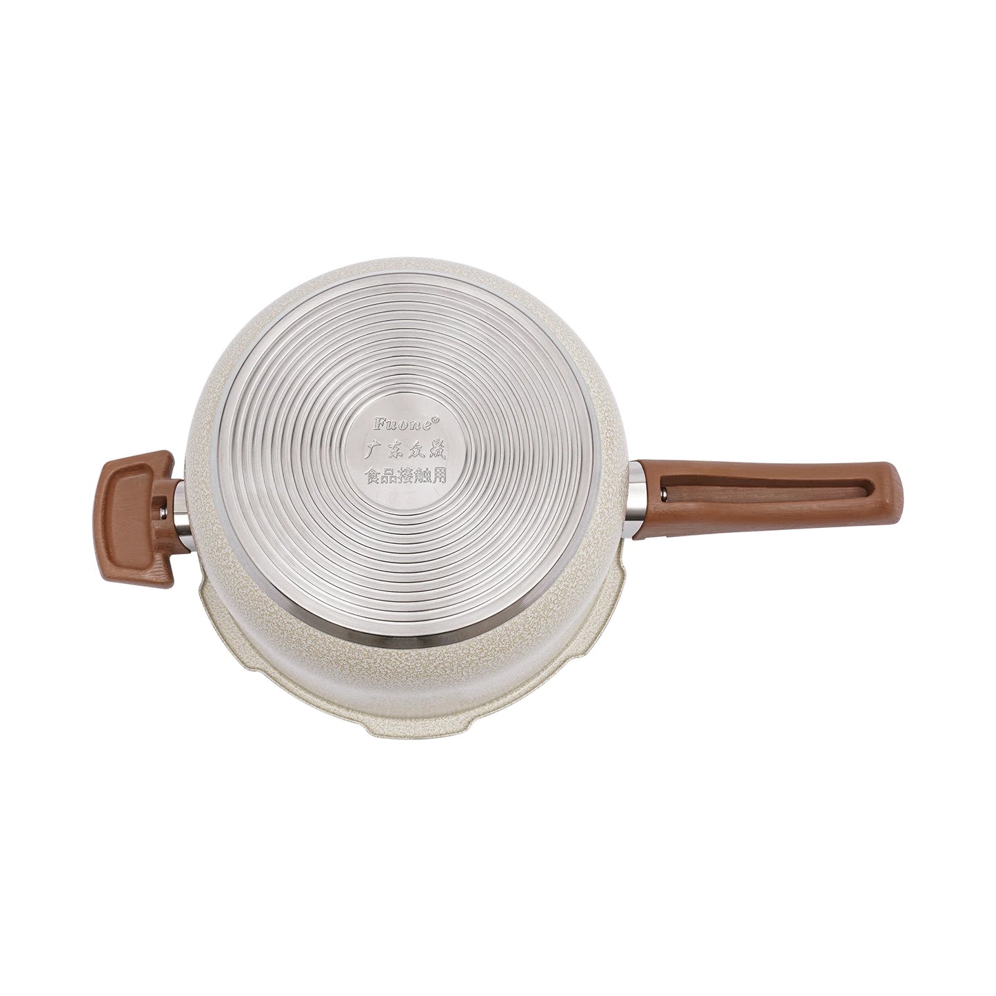 7L 24cm 80kPa Stainless Steel Pressure Cooker Beige Pressure Cooker For Cooking Kitchen Pot For Homes Fast Restaurants Hotels.