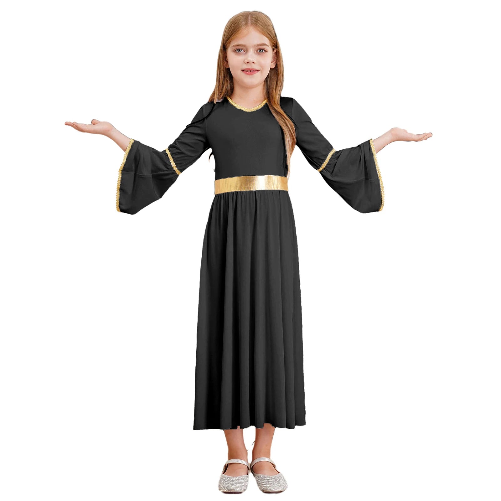 Kinder Mädchen Engel Kostüm Weiß Griechischer Gott Robe Halloween Cosplay Kleid Rollenspiel Karneval Performance Kleid mit Flügeln Dress Up.