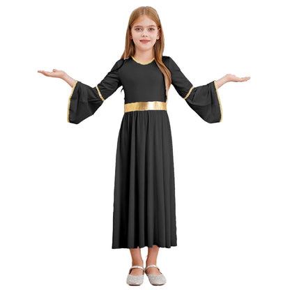 Kinder Mädchen Engel Kostüm Weiß Griechischer Gott Robe Halloween Cosplay Kleid Rollenspiel Karneval Performance Kleid mit Flügeln Dress Up.