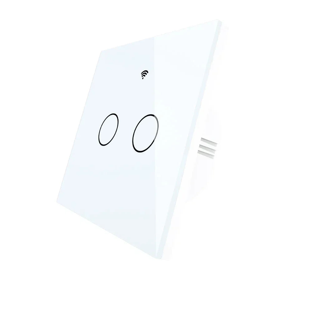 MOES NEU WiFi RF433 Smart Touch Switch 2/3 Way Smart Life/Tuya App-Steuerung, Alexa Google Home Sprachsteuerung 1/2/3 Gang EU.