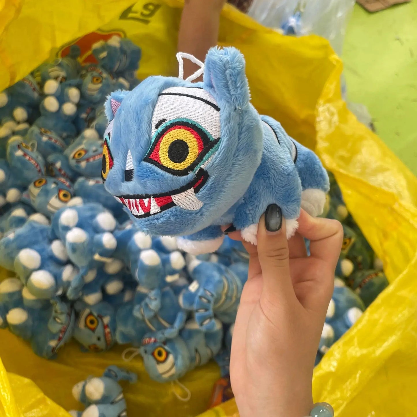 K Pop Demon Hunters Plush Doll Toy Soft Stuffed Animal Collectible for Fans Movie TV Theme Surrounding Goods.