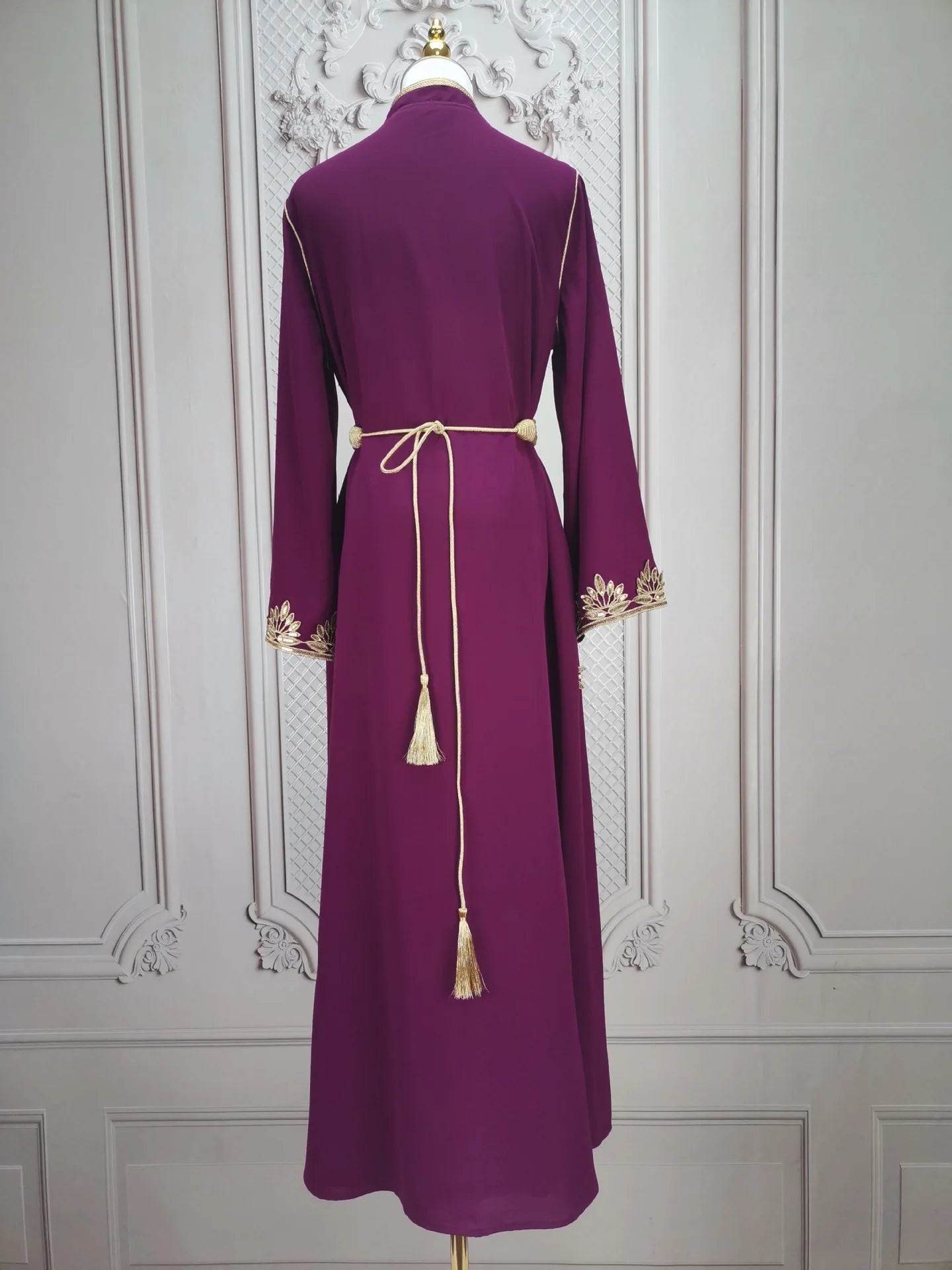 Eid muslimische Frauen Party Stickerei Kleider 2 Stück Set Jalabiya Ramadan Islam Vestidos arabische Robe Marokko Dubai Abayas Kaftan