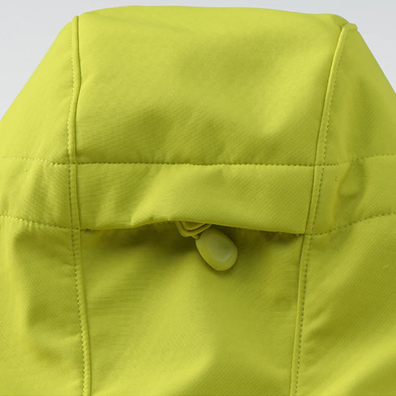 JNLN Men Women Waterproof Soft Shell Jacket Windproof Warm Fleece Rain Coat Unisex Hiking Climbing Trekking Outdoor Windbreaker.