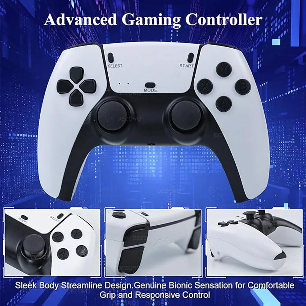 M15 Game Stick Pro Mini TV Handheld Game Console Wireless Gamepads Video Game 64G 20000+ Retro Game for PS1 NES SNES.